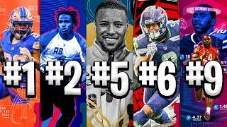 The Top 10 Running Backs in Madden 25..