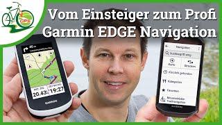 Garmin EDGE Navigation  Vom Einsteiger zum Profi  Basis Tutorial 1  EDGE 1050, 1040, Explore 2