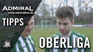 ADMIRAL-Tipps mit Jannick Wilckens und Tim Vollmer (beide Wedeler TSV) - 28. Spieltag Oberliga