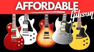 AFFORDABLE Gibson Guitars (Our Favorites)