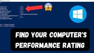 How to Check Your Computer's Performance Score: Is Your PC Top-Tier?