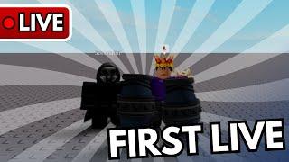 FIRST LIVE of ROBLOX - Mastrosam and D0M