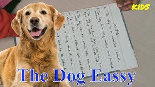 the dog essay in english for kids shishu shikkha education