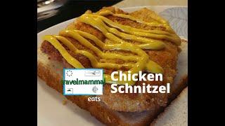 How to make the best Chicken Schnitzel at home | Travel Mammal Eats Video