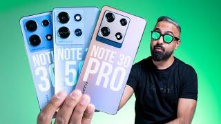 Infinix Note 30 vs Note 30 5G vs Note 30 Pro - From $229!