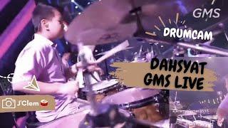 DAHSYAT - GMS LIVE || Drum Cam by Jeremy Clement