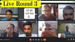 Live Round 3 Planet Spark #interview