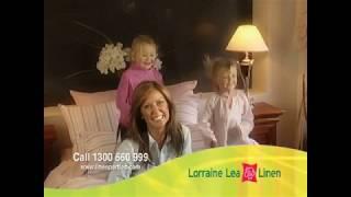 Lorraine lea Linen 30 sec TVC - "Making the bed"