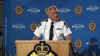 EPS Chief Rod Knecht speaks about the death of Const. Dan Woodall RAW