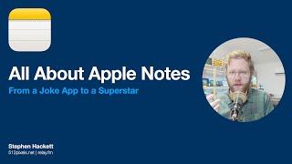 All About Apple Notes