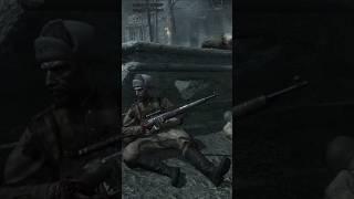 Reznov and Dimitri Sniping in Stalingrad. Call of Duty. #callofduty #callofdutyworldatwar #shorts