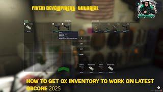 How to add and use Ox Inventory in the latest QBCore!
