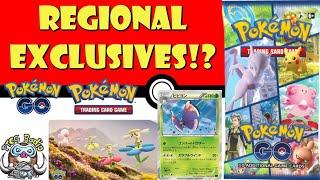 Could We Get Regional-Exclusive Pokémon GO TCG Cards!? Hype New Pokémon TCG Set!