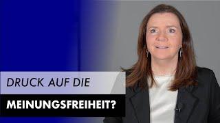 Steigt der Druck auf die Meinungsfreiheit? Ein Impuls von Birgit Kelle