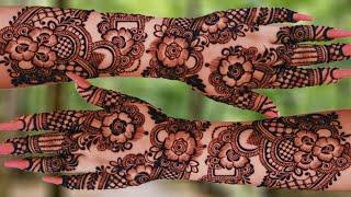 Very beautiful wedding Dulhan special mehndidesign/Easy Arabic Mehendi Design/Latest mehandi designs