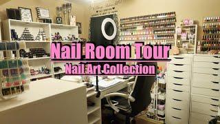 DIY NAIL ROOM TOUR | Nail Art Collection| Nails by Reese #101