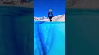 Прогулка по ледникам | A walk through the glaciers #top #beautiful #girl #природа #nature