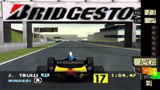 F1 World Grand Prix | Jarno Trulli race on Magny Cours | (N64) [HD]