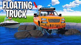 Robbing Stores with Floating Monster Truck.. GTA 5 RP