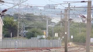 Class 380 passing (northbound)