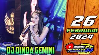 DJ DINDA GEMINI TERBARU 26 FEBRUARI 2024 gaspoll BROTHER #djremix2024