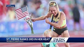 Vermont Olympian Elle St. Pierre moves on to semifinal in Women's 1500 meter