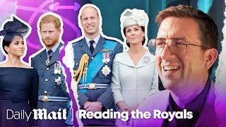 Waleses v Sussexes: Life inside and outside of the Royal Family | Reading the Royals | Daily Mail