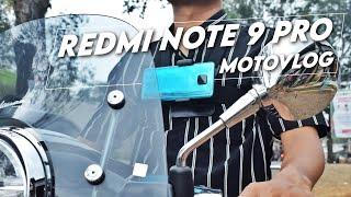 REVIEW KAMERA Redmi Note 9 Pro Part-1 - MOTOVLOG Rekam Kamera dada Hp Smartphone Ultra Wide Angle