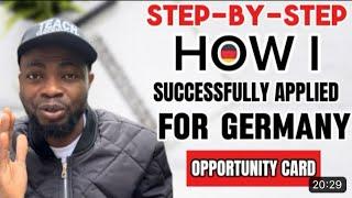 How To Apply For A German Opportunity Card (Job Seeker Visa)