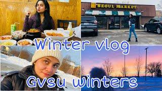 Winter Break In Michigan | GVSU | Indian Student In USA.