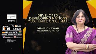 Developed, Developing Nations Must Unite on Climate: Vibha Dhawan | The News9 Global Summit