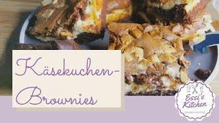 Käsekuchen-Brownies~die besten Brownies,die du je essen wirst//bu browninin lezzetine bayilacaksiniz