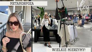 NOWA IT BAG / mierzymy WIELKĄ PACZKĘ CIUCHÓW / metamorfoza włosów - VLOG