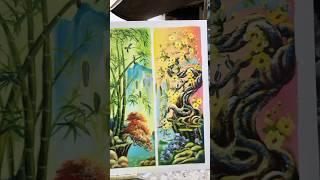 Tranh tứ quý mới nhất chào mọi người ạ️