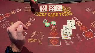 3 CARD POKER HIGH LIMIT!