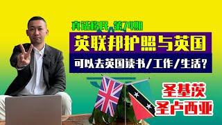 【真话移民】持有英联邦护照去英国生活，具有七项特殊优势，读书工作生活甚至是投票 #英联邦护照 #圣基茨护照 #圣卢西亚护照