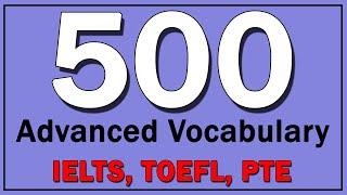 500 Advanced English Vocabulary | Learn While You Sleep