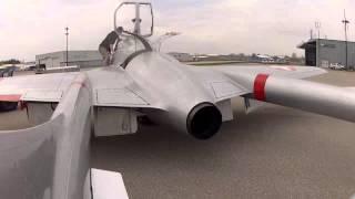 Jet Aircraft Museum's Vampire - First Engine Runs!