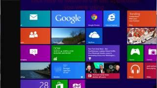 Windows 8 Tutorial - Basics