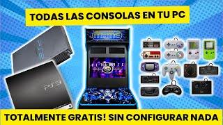 TODAS las CONSOLAS RETRO Y ACTUALES para TU PC! Multi emulador retro listo para jugar!