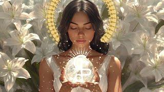 Spiritual Purity | White Lily & Clear Quartz 963 Hz | Divine Connection Activation