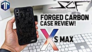 iPhone XS Max Simply Carbon Fiber Forged Carbon Case Review!