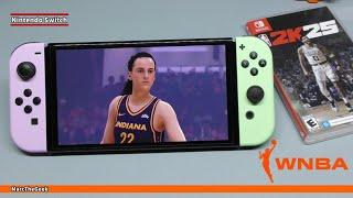 WNBA 2K25 Gameplay on Nintendo Switch (Indiana Fever)