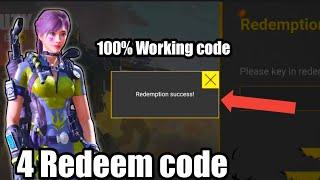 *New* 4 Working Redeem code codm 2024 | codm Redeem code 2024 | cod mobile Redeem code 2023 Garena