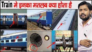 ट्रेन पर क्यों लिखा होता है यूनिक कोड, क्या होते हैं इसके मायने | Know Everything About Railway Sign