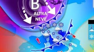 METEO ITALIA - GELO SIBERIANO E NEVICATE FINO A BASSISSIMA QUOTA IN ARRIVO SULL'ITALIA!!! ️