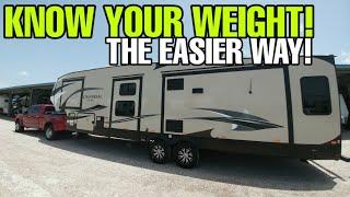 CHECK YOUR TRUCK AND RV WEIGHT! Simply and Cheap! HaulGuage