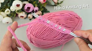 AMAZING  Very simple and beautiful knitting pattern