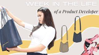 Week In The life of a Product Developer: Luxury Vegan Handbag Brand