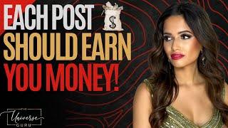 Make Money from EVERY Social Media Post You Publish